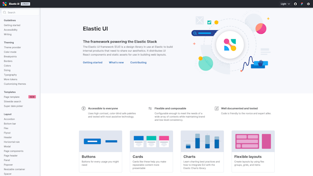 Open sources Elastic UI; starts redesigning Kibana