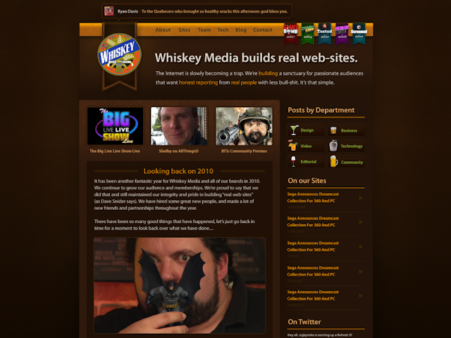 Whiskey Media forms; acquires Enemy Kite